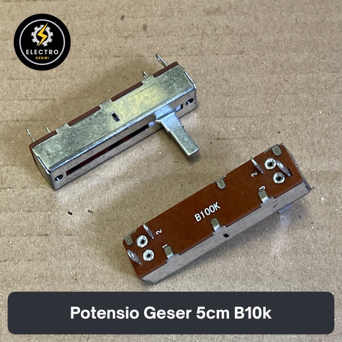 #@#@#@#@] Potensio geser 5cm 100k potensio meter 5 cm b100k 50mm