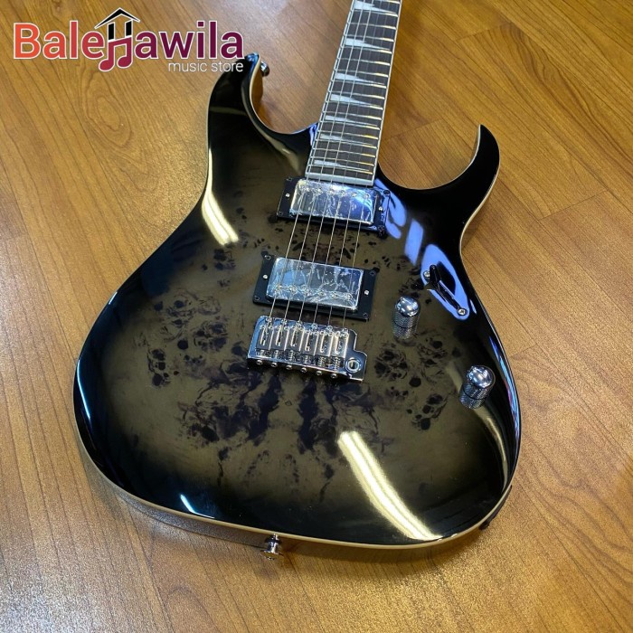 PROMO GITAR ELEKTRIK GITAR IBANEZ GRG220PA1 BKB GRR220 PA1 BROWN BLACK BURST #ORIGINAL