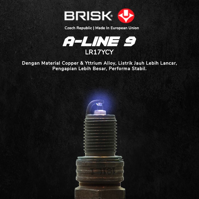 Diskon Busi Mobil Toyota Kijang Efi Brisk Aline 9 Gratis Ongkir