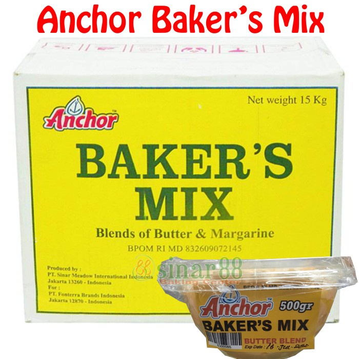 

`````````] Anchor Baker's Mix Repack 250gr