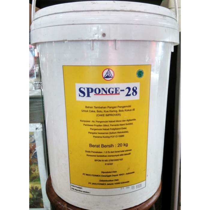 

@@@@] Sponge - 28 Emulsifier 100gr