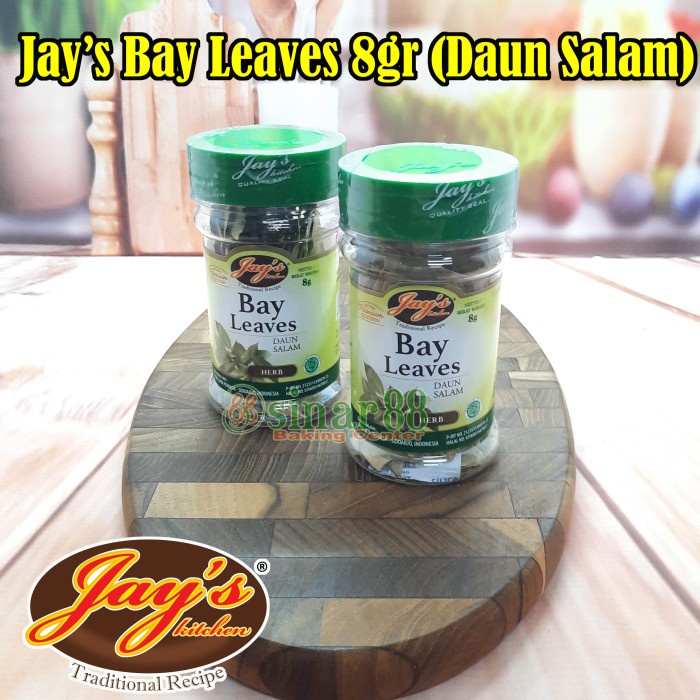 

;&;&;&;&] Jay's Bay Leaves 8gr (Daun Salam Kering)