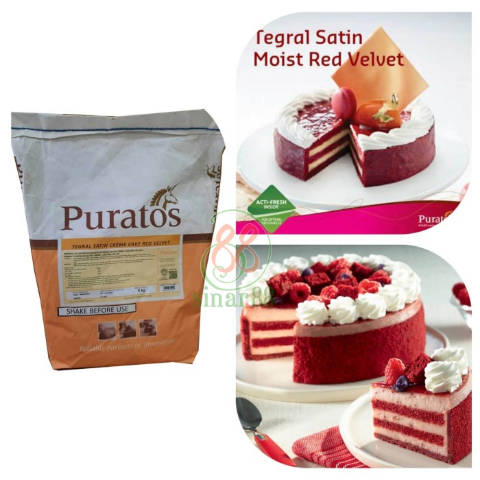 

@=@=@=@=] Tegral Satin Red Velvet Repack 1kg