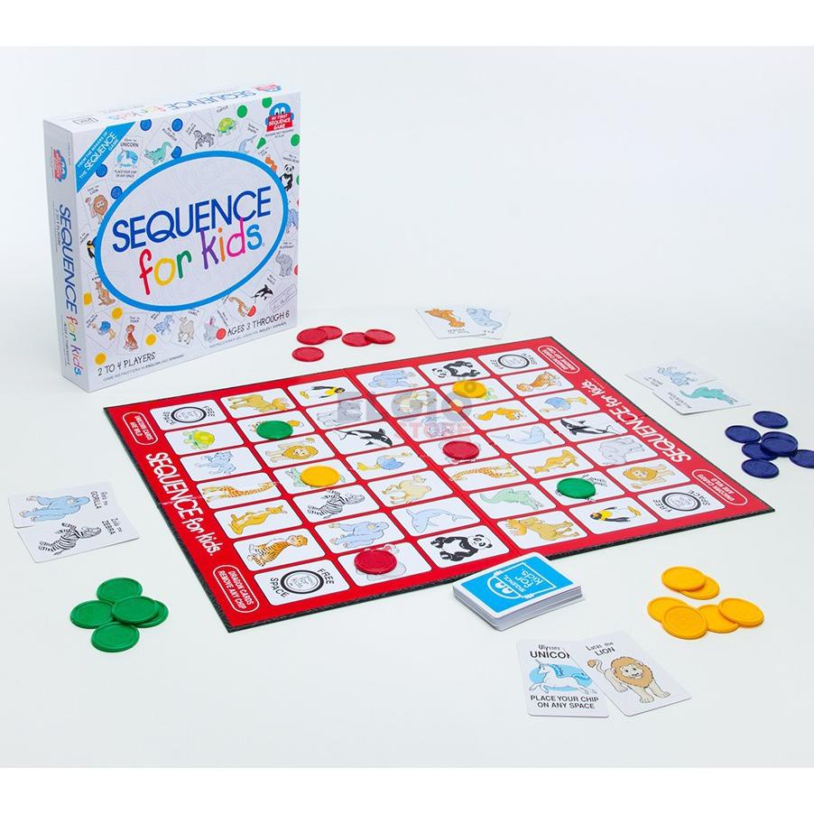 Sequence For Kids / Board Game Untuk Anak - Mainan Edukasi