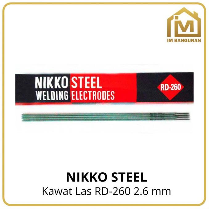 Kawat Las Nikko Steel RD-260 2.6mm / RD 260 2.6 mm 5 kg