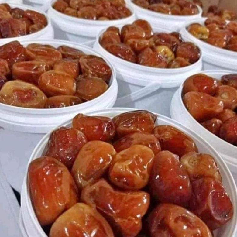 

Ready kurma sukari ember 800gr Al qasim/kurma sukari Al qassim