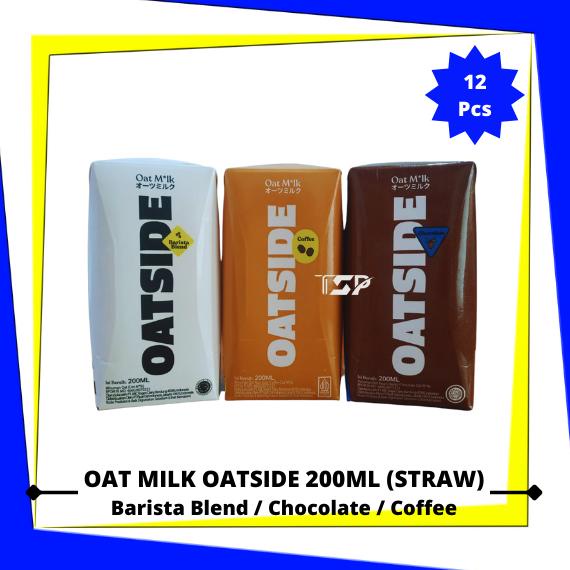 

Ready Oat Milk Oatside (Straw) Varian Rasa 200ml x 12 pcs (1 Karton)