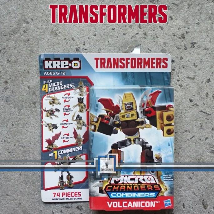 Transformers Kreo Micro Changers Combiners VOLCANICON Transform Kre-O