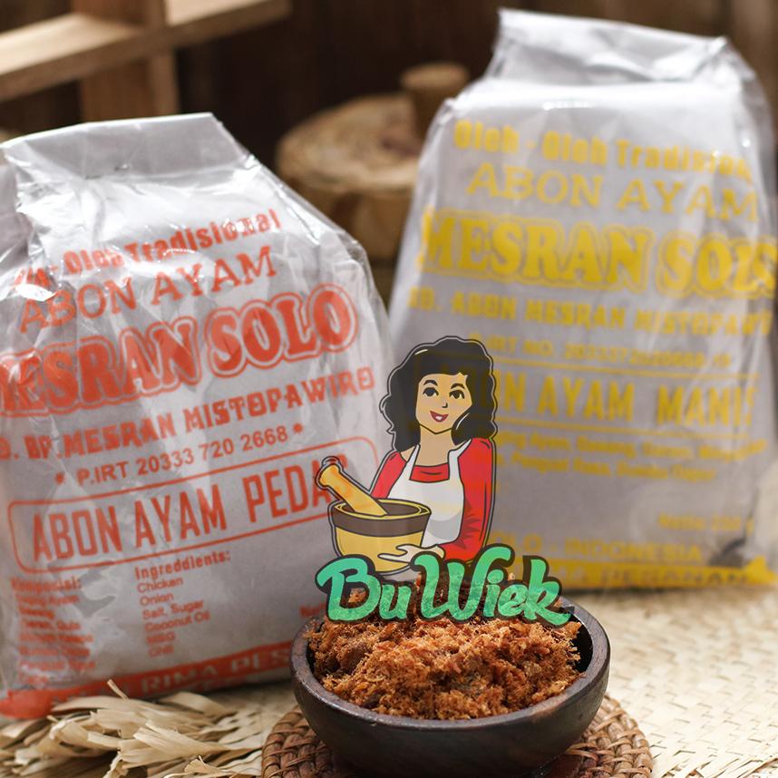 

Abon Ayam Mesran Solo - Bu Wiek