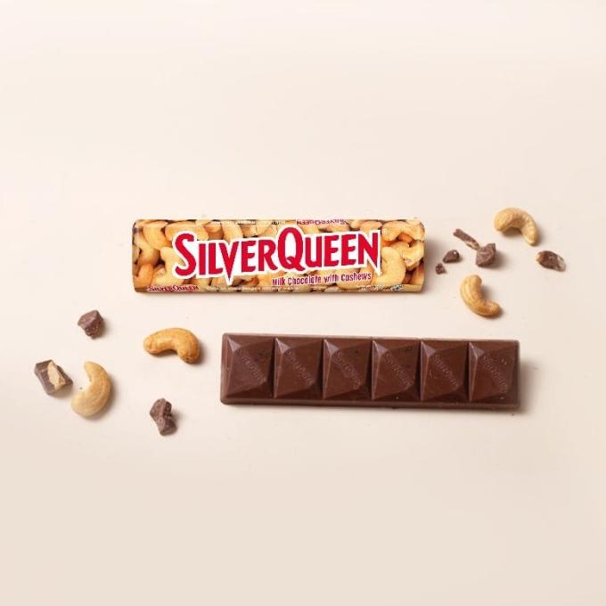 

[tambarMalem]Coklat silverqueen cashew 62gr