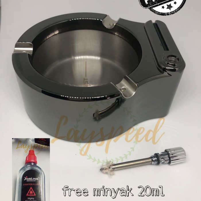 Terbaru Asbak Korek Gesek Honest Metal Promo Terlaris