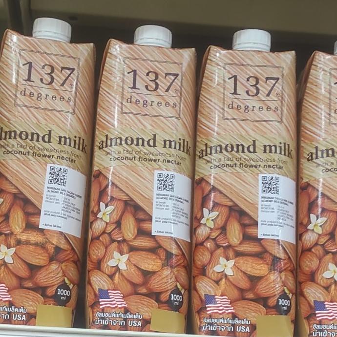 

.........] 137*C ALMOND MILK ORIGINAL 1000 ML