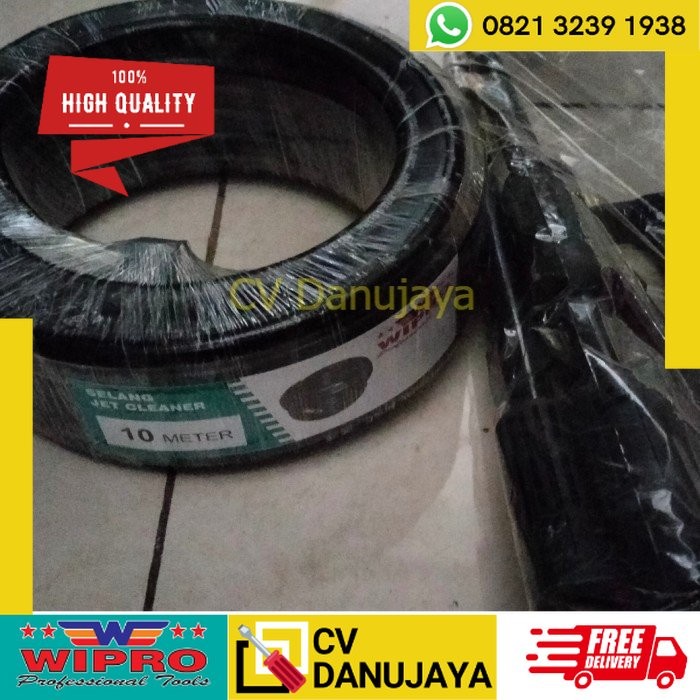 Selang Jet Cleaner 10 Meter Wipro Plus Gun Jet cleaner JCG 01 Wipro