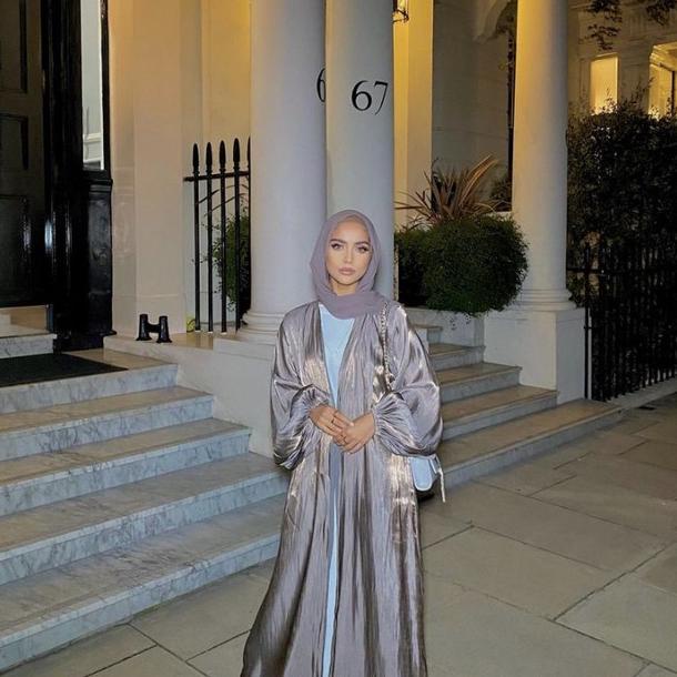 Outer Shimmer Dress Ready Siap Kirim {Lihat Desk} 4In 1 Look / Dress Lebaran - Outer Shimmer / Abaya