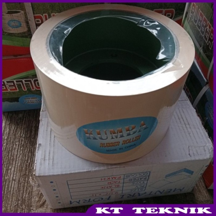 ROLL PENGILING PADI / RUBBER ROLL 6" PUTIH
