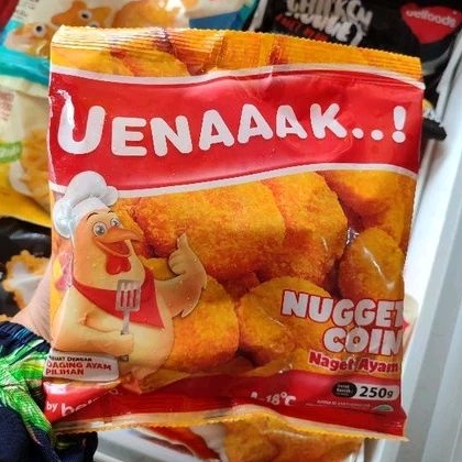 

UEENAAK NUGGET KOIN ISI 250 GRAM | Banna Foody | Snack Viral