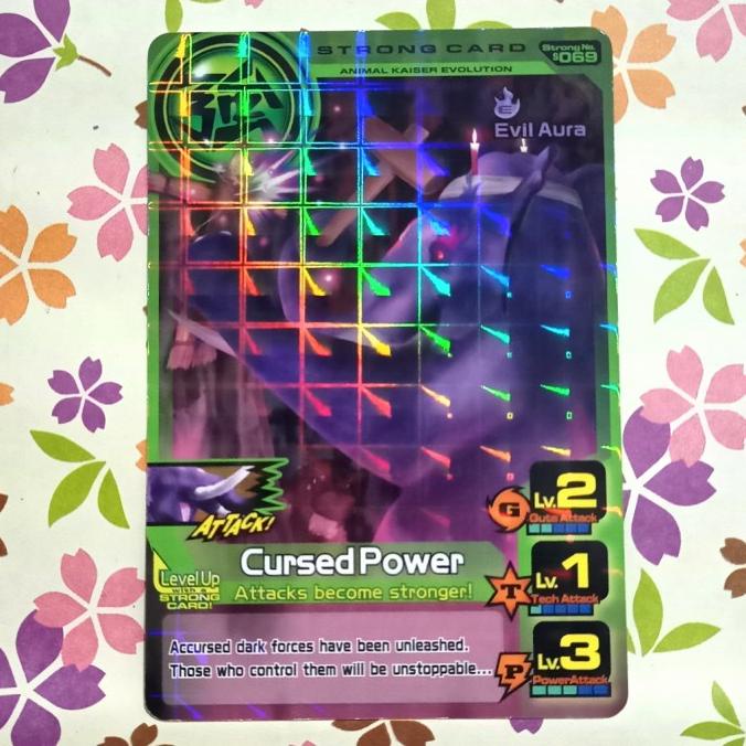 animal kaiser strong card cursed power ( oorlog ) evo 1