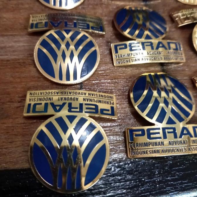 New Pin Peradi Baru//Pin Peradi Oval Terbaik
