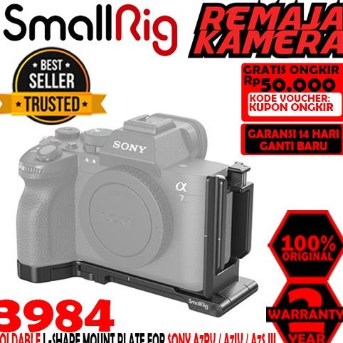 Smallrig Foldable L-Shape Mount Plate For Sony A7Rv/A7Iv 3984 - Resmi Kualitas Premium