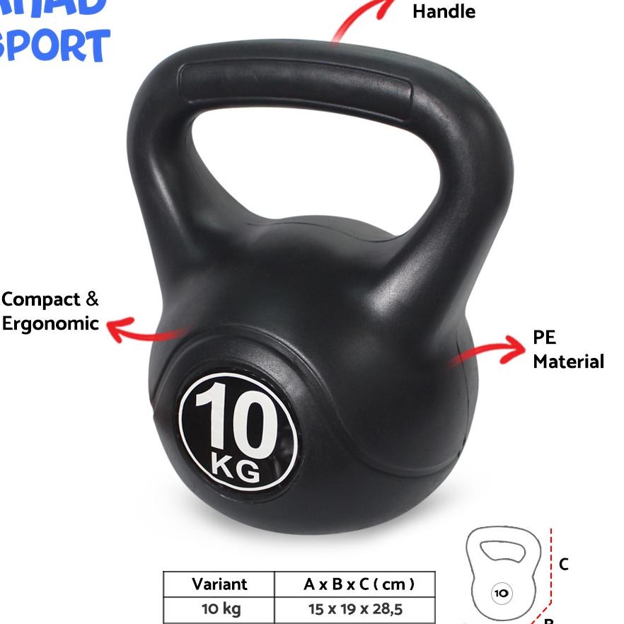 Kettlebell 10Kg Rox
