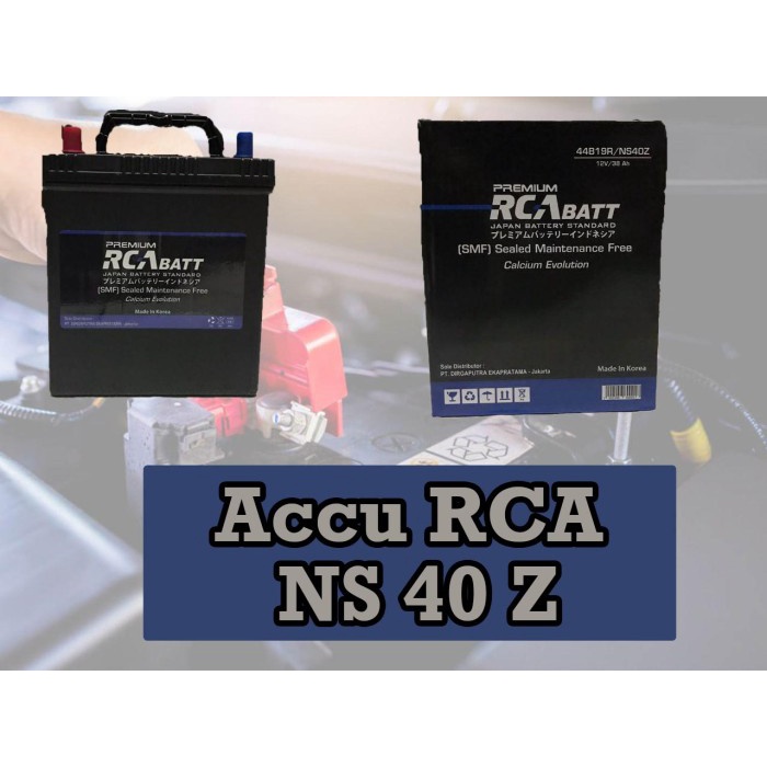 Best Seller Accu Mobil Rca Ns 40 Z - 42678 - Gratisongkir