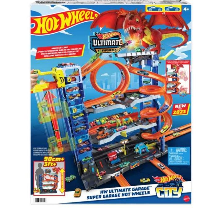 Hot Wheels City Ultimate Garage Super Garage Dragon Track Original