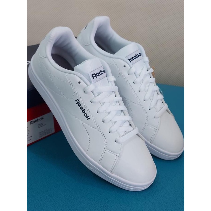Sepatu Sneakers Pria Reebok Complete Cln Original Bnib - Putih Herimarhevan