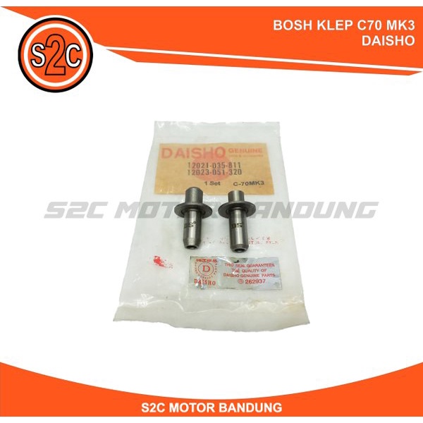 Bos Bosh Klep C70Mk3 C70 Mk3 Daisho Barang Langka