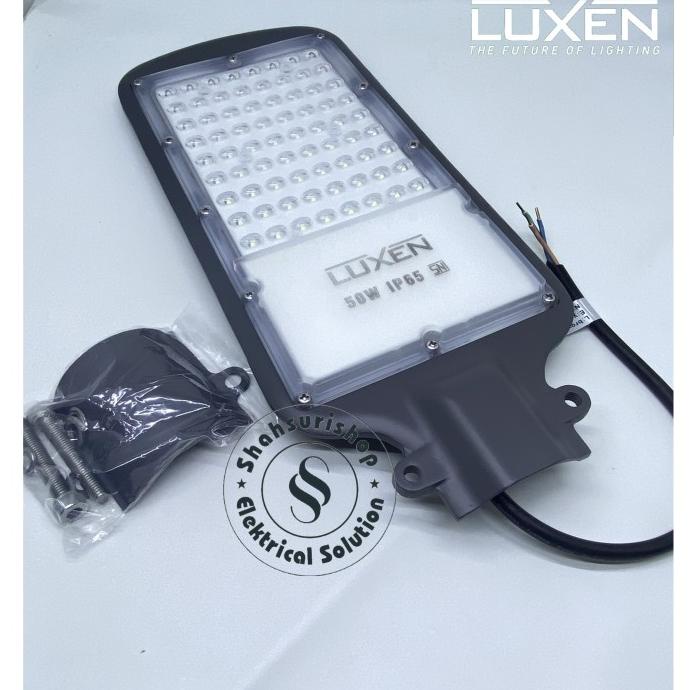 Luxen Pju 50 Watt Pju50Slm Ip 65 Waterproof Lampu Jalan Led Bergaransi