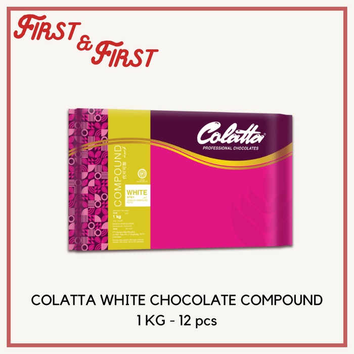 

Promo Colatta White Chocolate Compound 1Kg