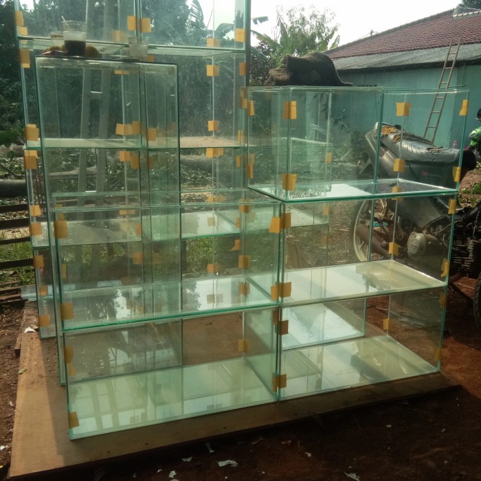 Promo Aquarium 60X30X30 5Mm