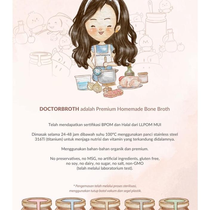 

Doctor Broth - Beef Bone Broth / Kaldu Mpasi