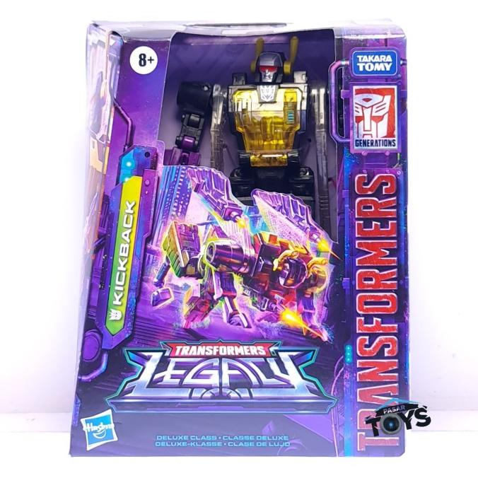 Transformers Toys Generations Legacy Deluxe Kickback Action Figure
