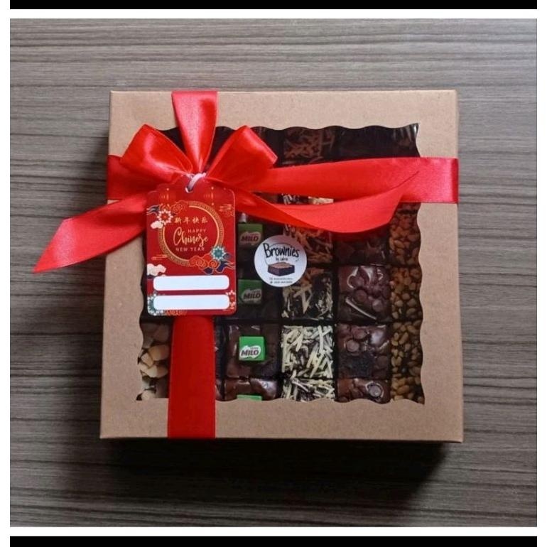 

TRY Hampers Imlek /Hampers Natal/Hampers Fudgy Brownies Hampers Lebaran/Hampers Ramadhan/Hampers idul adhaFudgy Brownies TERLARIS