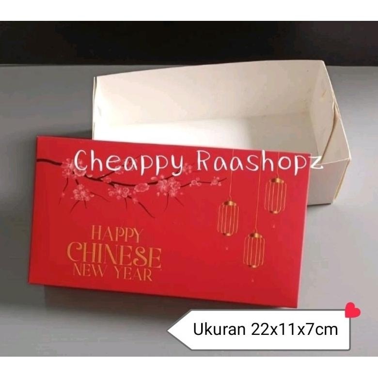 

TRY CNY Box Imlek 22x11 x7cm Box Imlek 2 toples 350gr kotak Box Imlek Bolu Box Imlek Cookies Box Imlek Brownies Box Imlek Lapis Legit Dus Kue Imlek Box Hampers Imlek Box Parcel Imlek TERLARIS