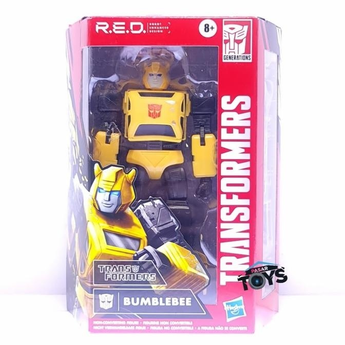 Bumblebee Transformers G1 R.E.D Robot Enhanced Design Transformers
