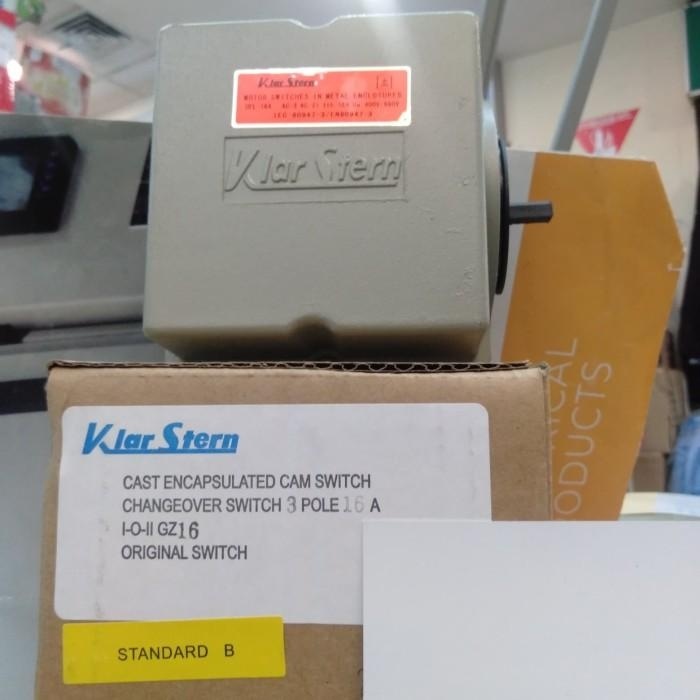 OHM SAKLAR 16A 3 POLE/1PHASE KLAR STERN