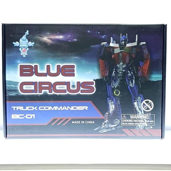BC-01 Commander Blue Circus aka Optimus MPM-04 Oversize Transformers