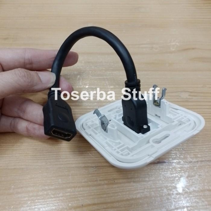 SAKLAR OUTLET HDMI PANASONIC WIDE SERIES PUTIH / PORT HDMI PANASONIC