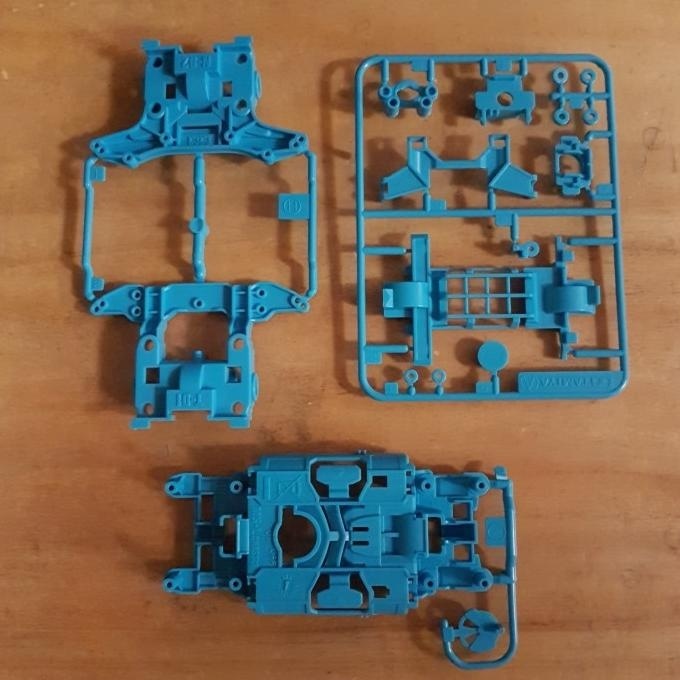 tamiya chasis msl blue