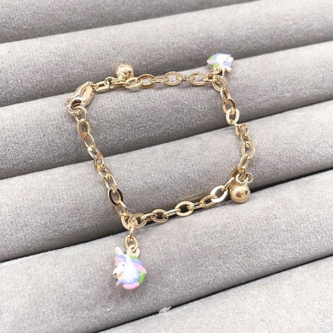 TERBARU GELANG EMAS ANAK RANTAI KODE 375 