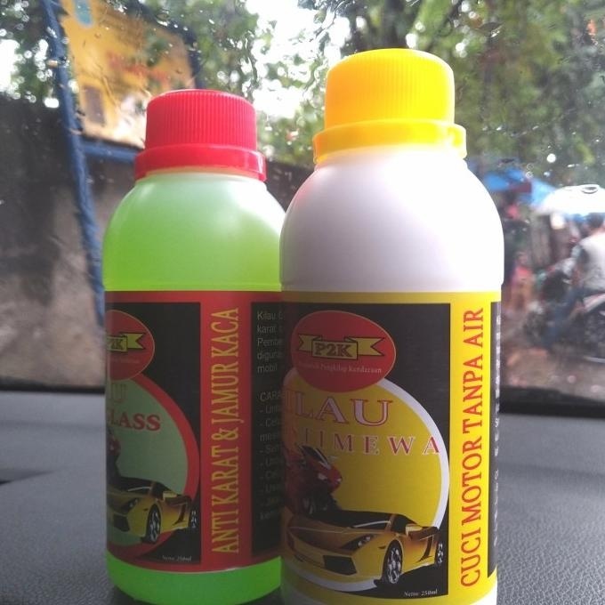 pembersih pengkilap cat mobil / motor P2K (Cuci Motor Tanpa Air)