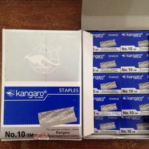

isi staples no.10 merk Kangaro