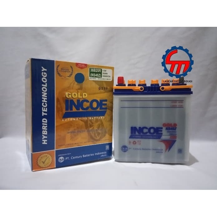 Aki Accu Basah Incoe Astra Gold Ns40Z 12V 35Ah T120Ss Old L300 Bensin Kode Cu347