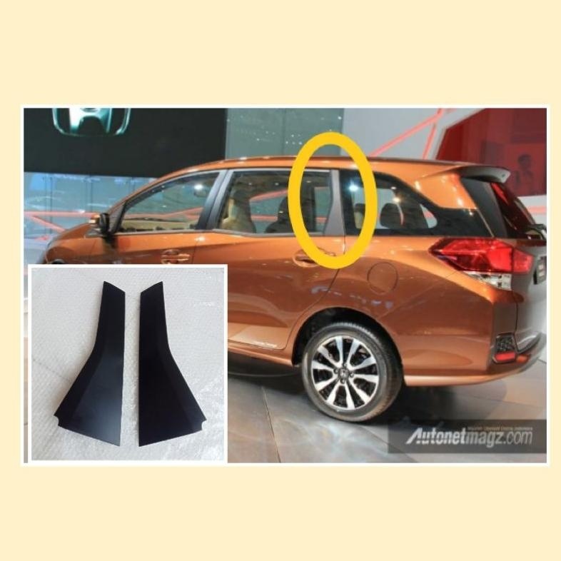 PROMO COVER GARNISH PILAR PILAR PINTU BELAKANG HONDA BRV 2022-UP