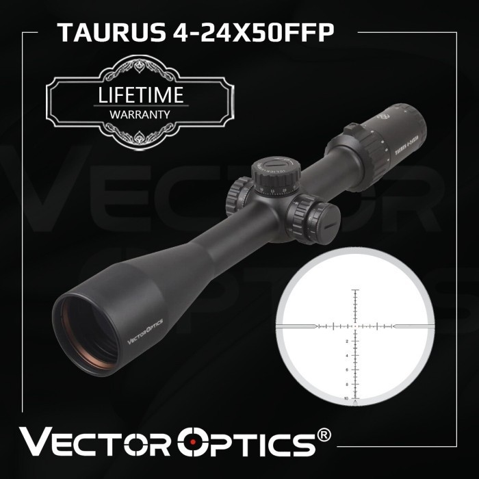 ✅Baru Teleskop Vector Taurus 4-24X50 Ffp Sfir Terbaru Terbaru