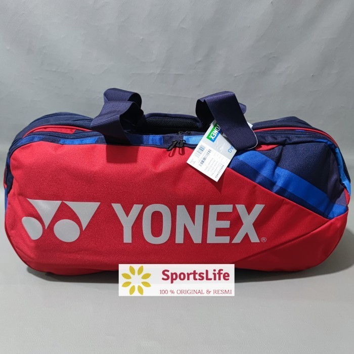 [Original] Tas Badminton Yonex Original Pro Series Duffle Bag Red Terbaru