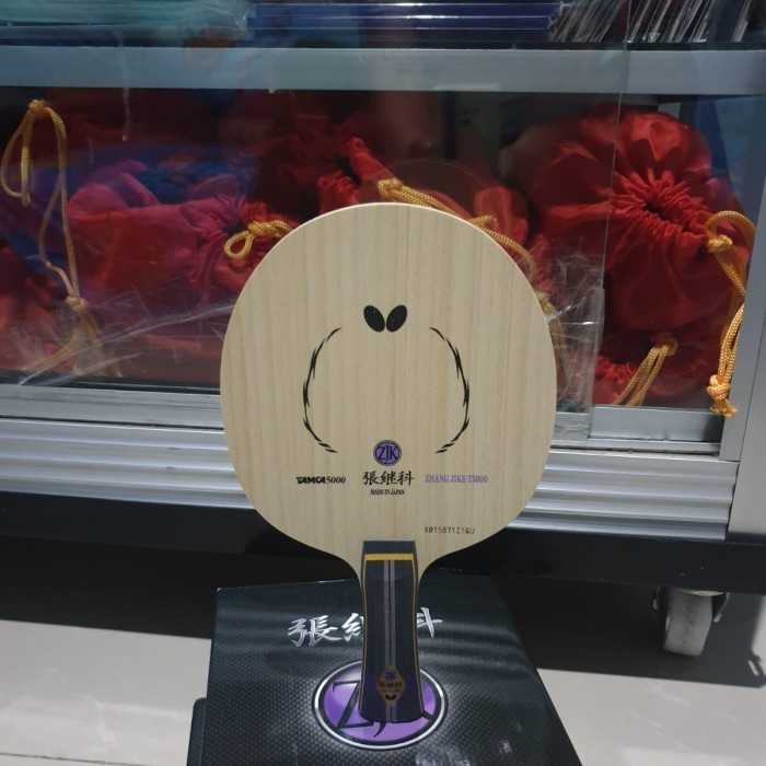✅Baru Bat Pingpong Zhang Jike T5000 Japan Market Original 100 Berkualitas