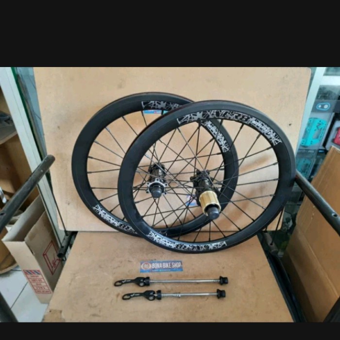 ✅New Wheelset Xlr8 Seli 16 Plus 349 Disc Brake Terbaru