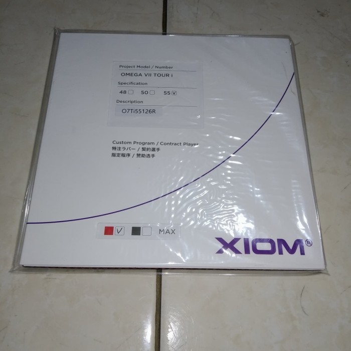 ✅Baru Xiom Omega Vii Tour I Custom 55 Degree Terbaru